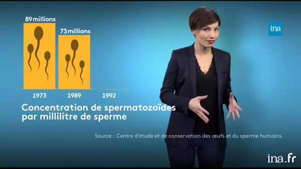 Les spermatozoïdes se font la malle depuis les 70's | Franceinfo INA