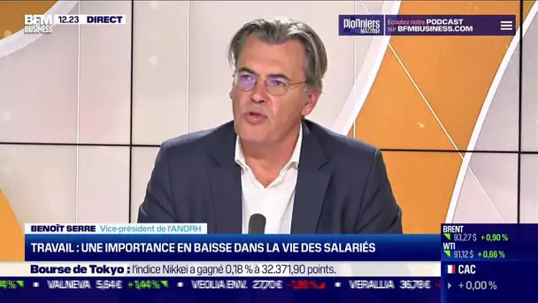 Benoît Serre (ANDRH) : Travail, une importance en baisse dans la vie des salariés