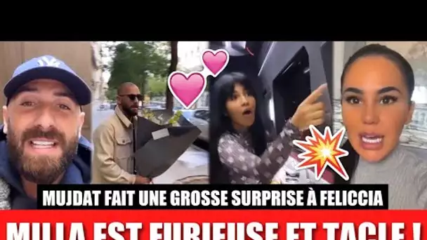 MUJDAT FAIT UNE GROSSE SURPRISE À SA CHÉRIE FELICCIA ! 💕 MILLA EST ÉNERVÉE ET ELLE TACLE FORT ! 😮