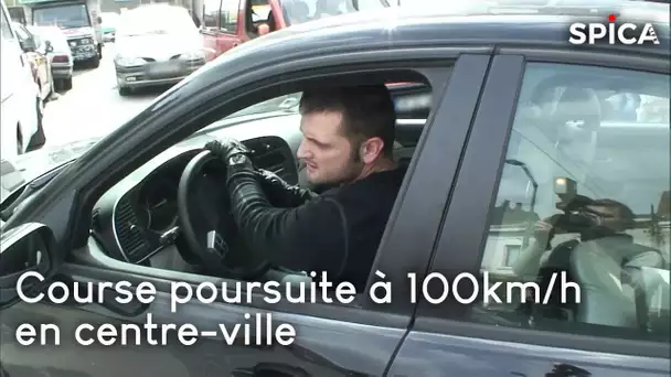 Police de Lille : course poursuite à 100km/h en centre-ville