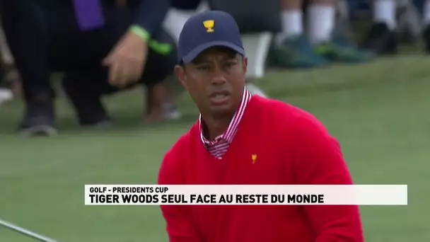 Tiger Woods seul face au reste du monde
