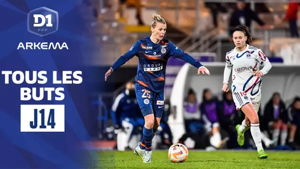 D1 Arkema, Journée 14 : tous les buts