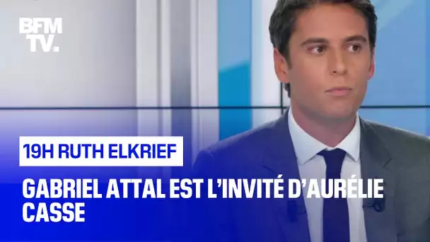 Gabriel Attal face à Aurélie Casse