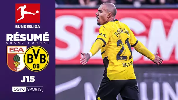 Résumé : Dortmund régale mais trébuche à Augsbourg