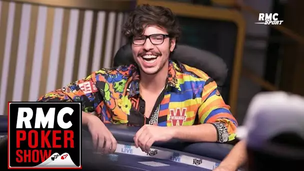 RMC Poker Show - Mustapha Kanit, le fantasque italien membre du Team Pro Winamax