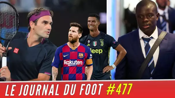 Revenus : Federer passe devant RONALDO et MESSI, N'Golo KANTÉ assigné en justice