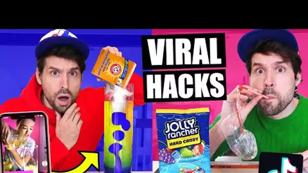 JE TESTE DES LIFE HACKS TIKTOK - PARTIE 5 - HUBY