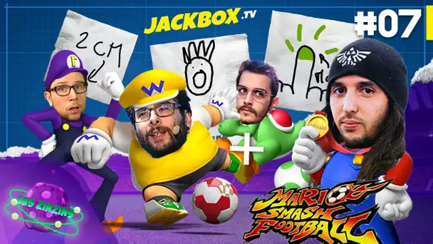 On joue à Mario Football + "N'ayez plus peur du trou noir" sur Jackbox.tv | Les Zinzins #07