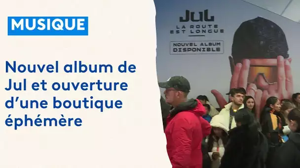 La boutique éphémère prise d'assaut pour la sortie du nouvel Album de JuL à Marseille