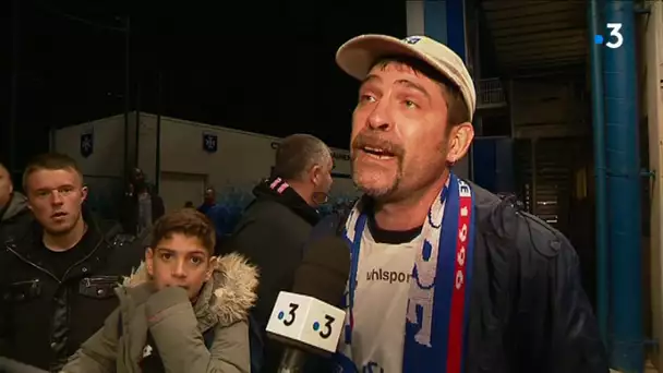 Les supporters de l&#039;AJA soulagés