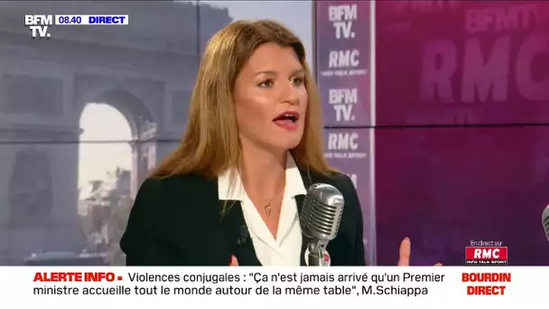 Marlène Schiappa  "quand on lutte pour l'égalité salariale, on lutte contre le harcèlement sexuel"