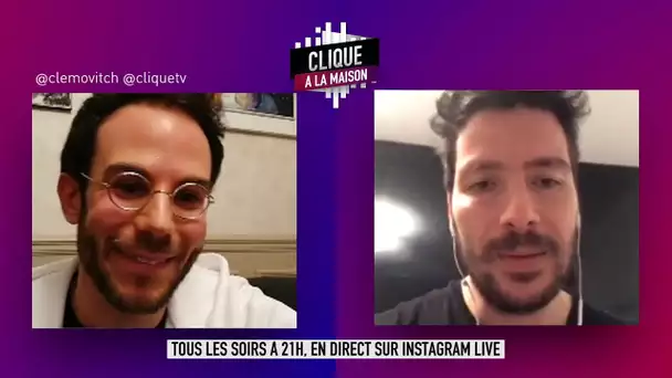 Clément Viktorovitch et Redouane Bougheraba sont dans Clique à la Maison