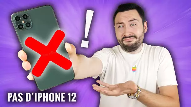 Désolé pas d'iPhone 12 ! (mais Nouvelle Apple Watch et iPad)
