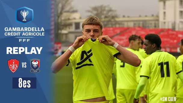 8es I Stade Brestois - SM Caen U18 en direct (14h20) I Coupe Gambardella-Crédit Agricole 2021-2022