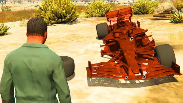 JE TROUVE UNE FORMULE 1 ABANDONNÉE SUR GTA 5 !