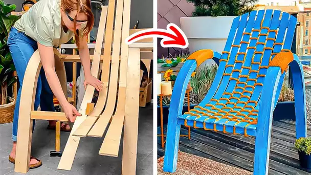 Comment construire des meubles d'extérieur : Chaise DIY pour le printemps