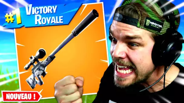 TOP1 / Nouveau SNIPER SILENCIEUX sur FORTNITE BATTLE ROYALE !!