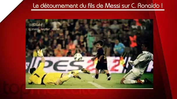 Quand le fils de Messi s'amuse de Cristiano Ronaldo !