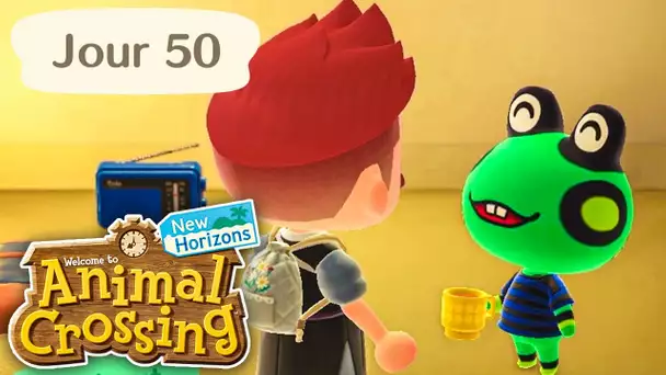 Jour 50 | Verbert au Camping ! On le prend ? | Animal Crossing : New Horizons