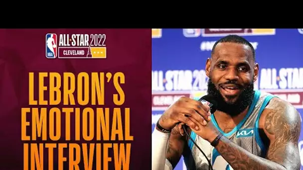 LeBron Delivers INCREDIBLE Post All-Star Interview 👑