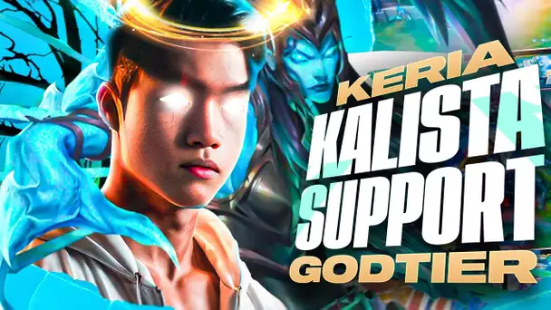 KERIA SORT LA MEILLEURE KALISTA SUPPORT DU MONDE !! (T1 vs KDF #1)