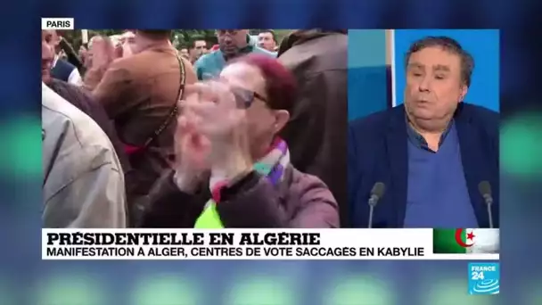 Présidentielle en Algérie : "On ne peut pas laisser plusieurs Algérie s'affronter"