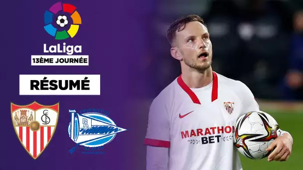 Résumé : A la dernière seconde, Séville et Rakitic accrochent Alavés !