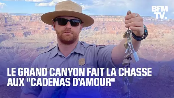 États-Unis: le Grand Canyon fait la chasse aux "cadenas d’amour"