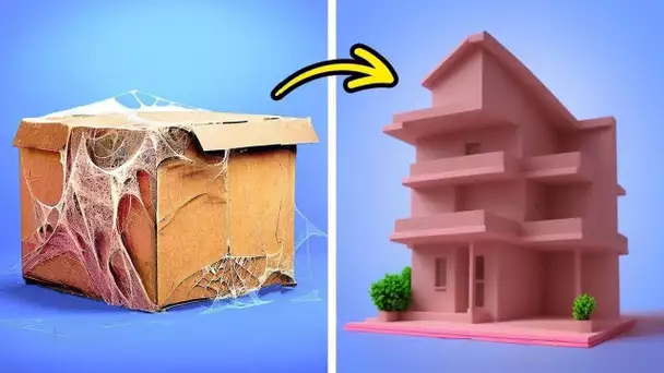 Idées de maisons miniatures pour s'amuser et apprendre à l'école 🛖