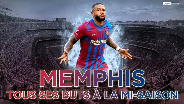 FC Barcelone : Les 8 buts de MEMPHIS DEPAY à mi-saison