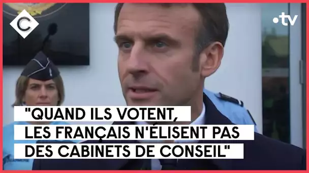 Emmanuel Macron rattrapé par l’affaire McKinsey - Le 5/5 - C à Vous - 25/11/2022