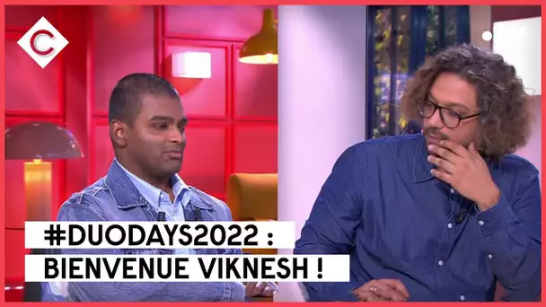 Viknesh Anbarasan, le partenaire d’un jour de Matthieu Belliard - C à vous - 17/11/2022