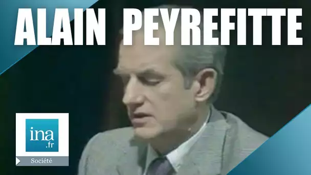 Alain Peyrefitte, partisan de la peine de mort | Archive INA