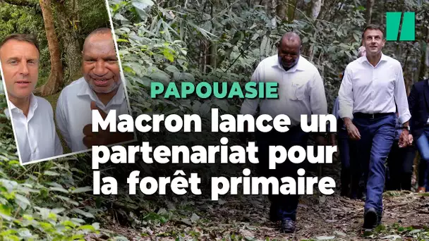 Emmanuel Macron dit vouloir « rémunérer » la Papouasie-Nouvelle Guinée pour protéger sa forêt