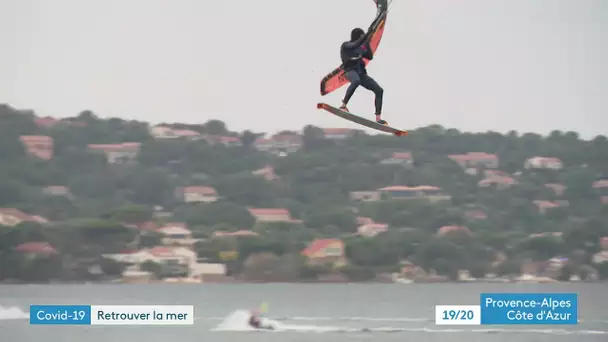 A Hyères, les amateurs de sports nautiques veulent pratiquer leur activité malgré le confinement