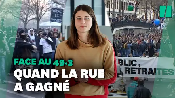 Malgré le 49.3, toutes ces fois où la rue a fait reculer le gouvernement