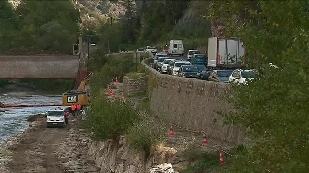 Pyrénées-Orientales : les travaux démarrent après l'affaissement de la RN116