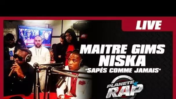 Maître Gims "Sapés comme jamais" feat Niska en live #PlanèteRap