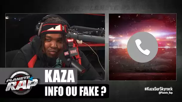 Kaza - Info ou Fake ? 2 auditeurs s'affrontent ! #PlanèteRap