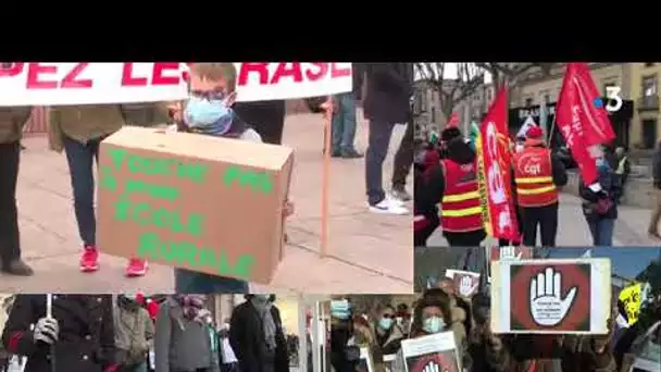Montpellier : manifestation des enseignants pour un plan d'urgence