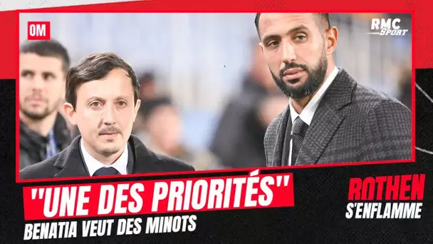 OM: Les minots ? "Un des points prioritaires" insiste Benatia