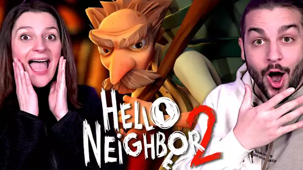 ON RETOURNE A L'ECOLE SUR HELLO NEIGHBOR 2 !