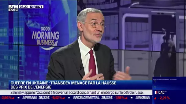 Thierry Mallet (Transdev) : Transdev menacé par la hausse des prix de l'énergie