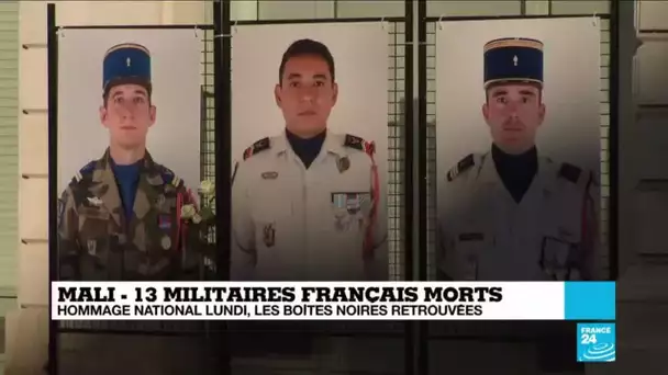L'entourage éploré des 13 militaires français morts au Mali