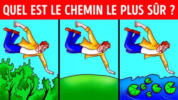 30+ énigmes de survie ! Si vous réussissez cette épreuve, vous pourrez vivre n'importe où.