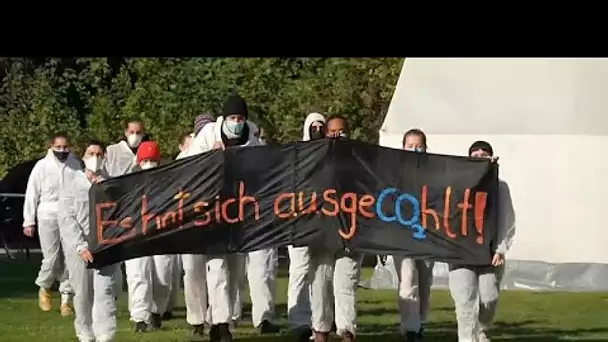 Le charbon de la discorde : manifestation autour de la mine allemande de Garzweiler