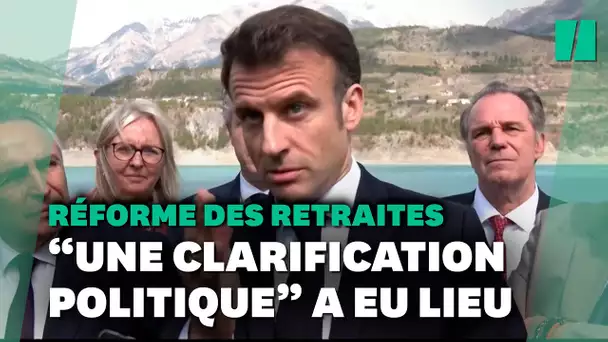 Réforme des retraites : Macron ne voit pas de « crise politique »