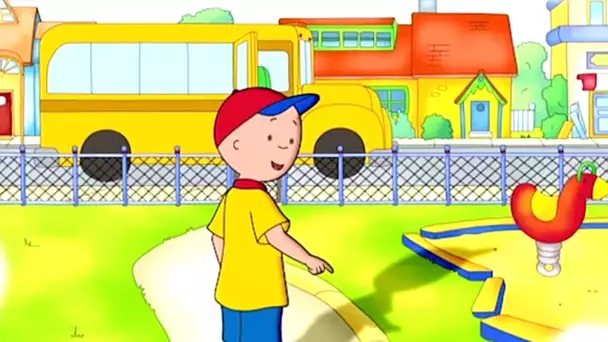 Caillou et la Cour de L'école | Caillou en Français