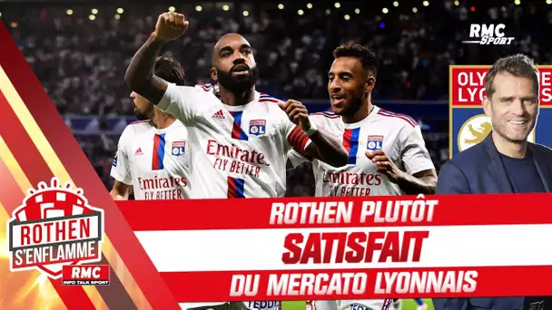 OL : Rothen plutôt satisfait du mercato lyonnais (Rothen s'enflamme)