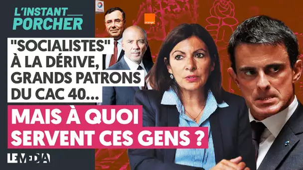 "SOCIALISTES" À LA DÉRIVE, GRANDS PATRONS DU CAC 40 : MAIS À QUOI SERVENT CES GENS ?